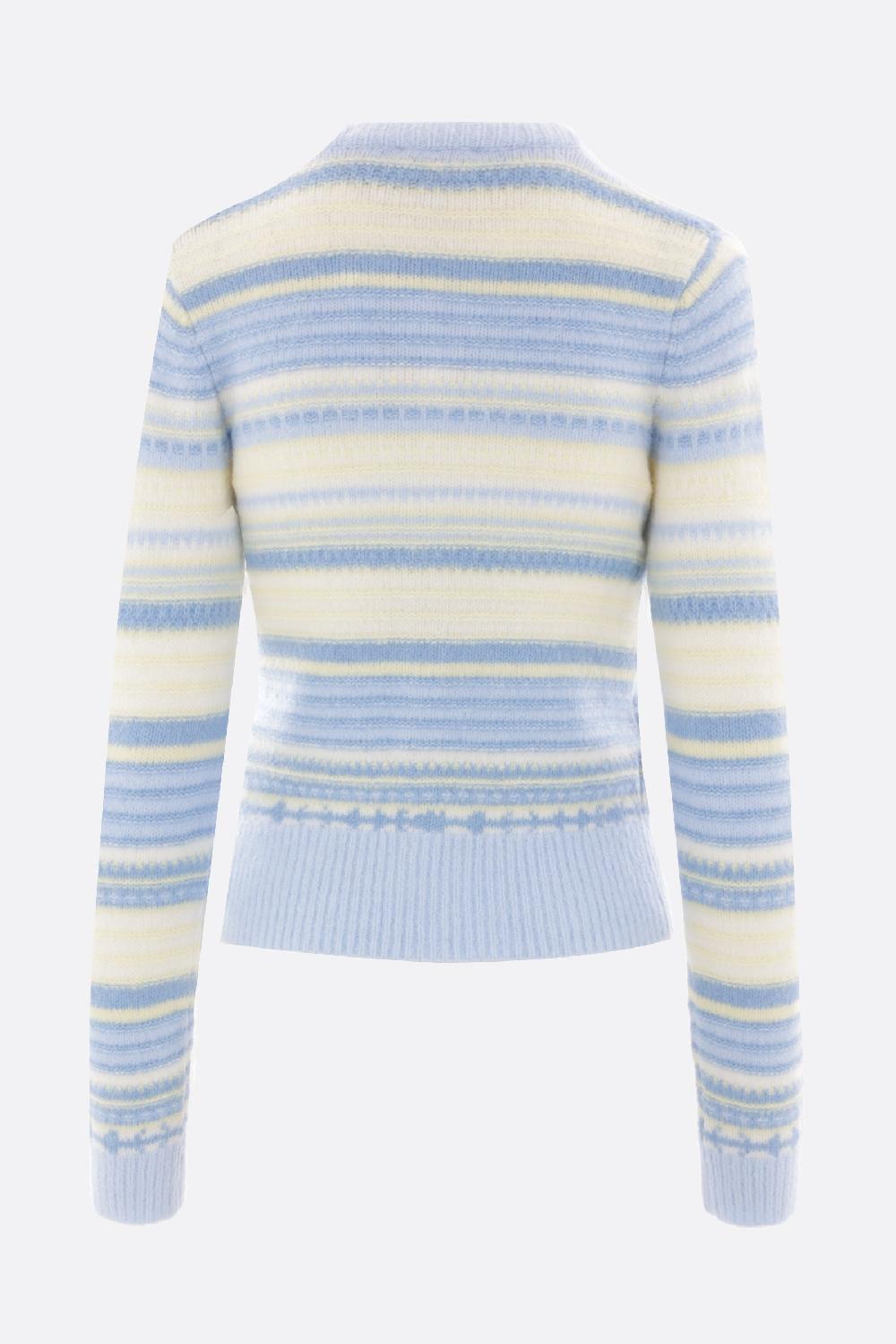 GANNI cardigan in misto alpaca e lana Offerte esclusive