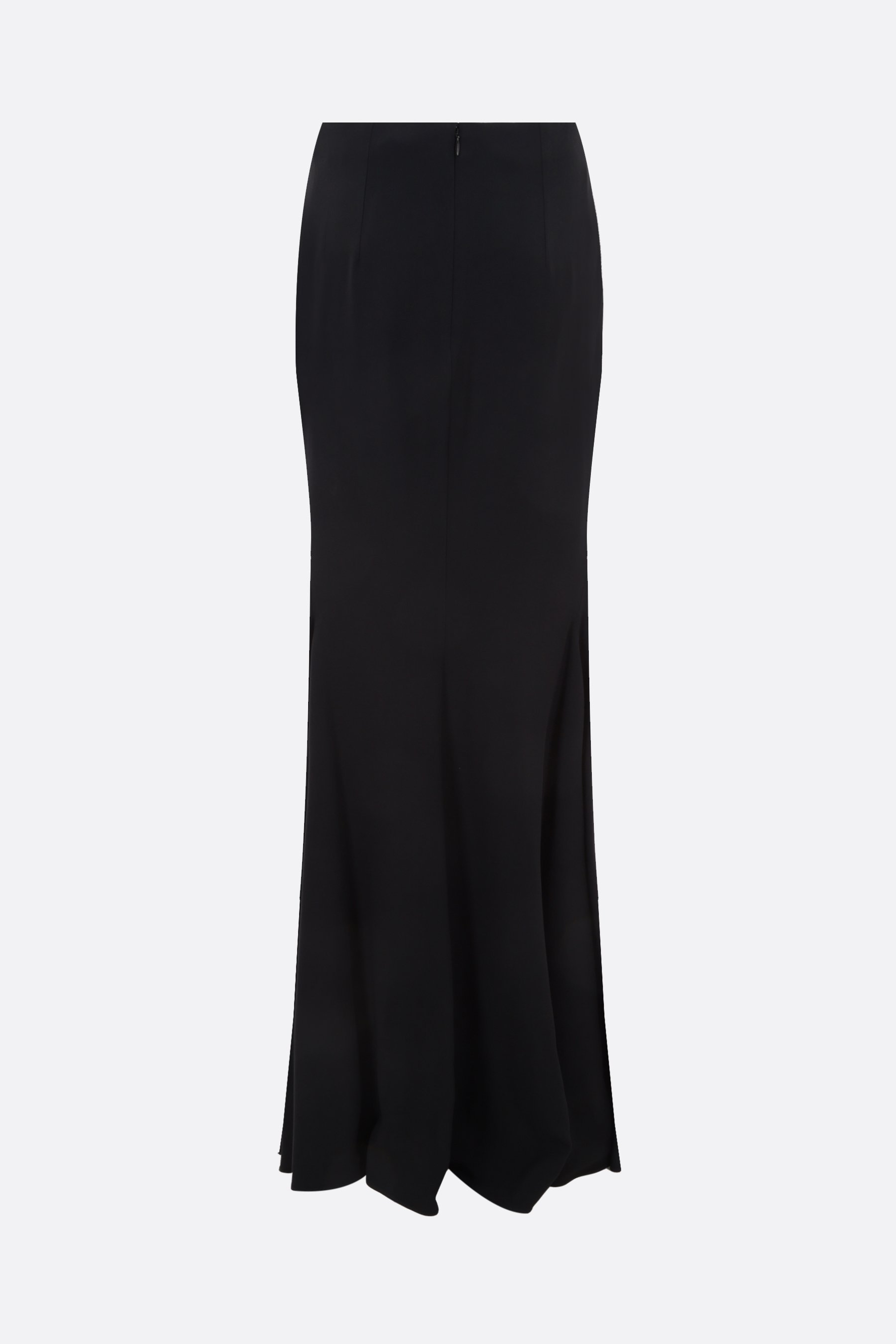 ALEXANDER McQUEEN gonna lunga a sirena in crepe Bestseller