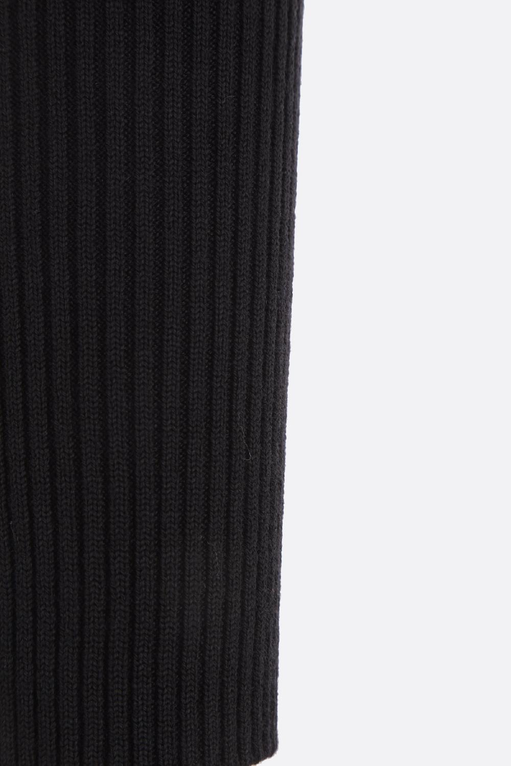 ALEXANDER McQUEEN pullover in lana stretch con cut-out Comprane uno, ottenene uno gratis
