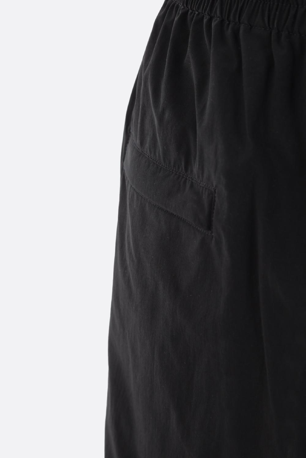 ALEXANDER WANG pantalone corto jogging in nylon stampa logo Puff Latest stili