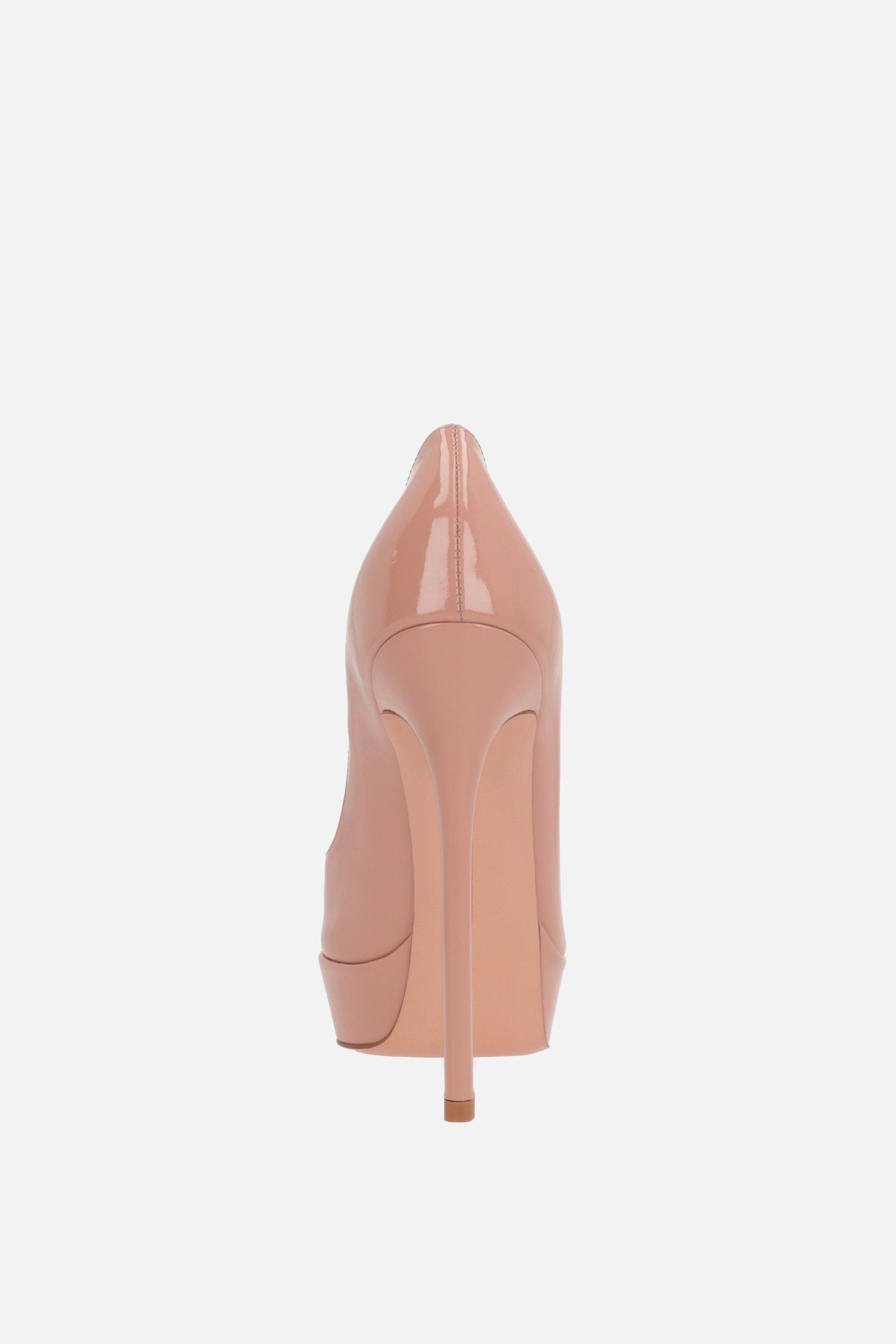 GIANVITO ROSSI décolleté platform in vernice Promozione temporanea