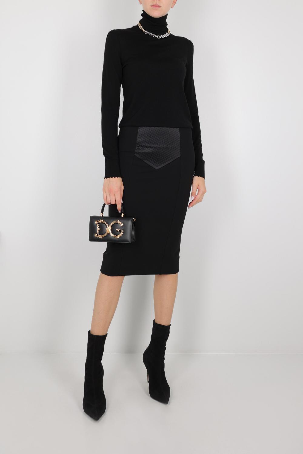 DOLCE & GABBANA gonna in jersey Fino al 65% di sconto