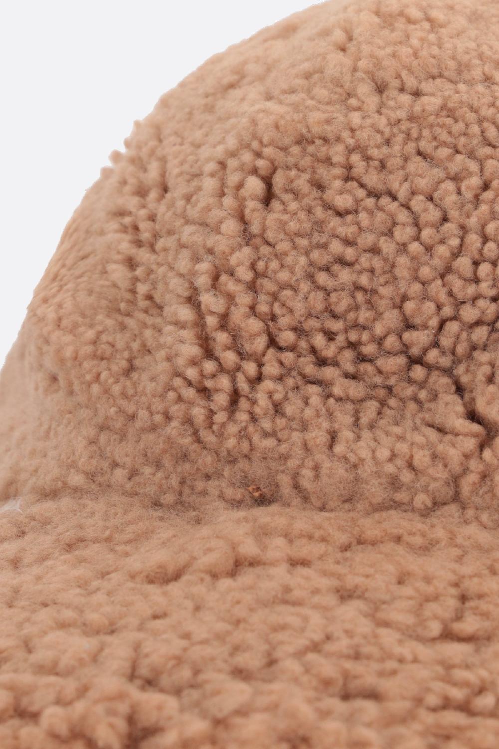 YVES SALOMON cappello baseball in shearling Offerta speciale della fabbrica