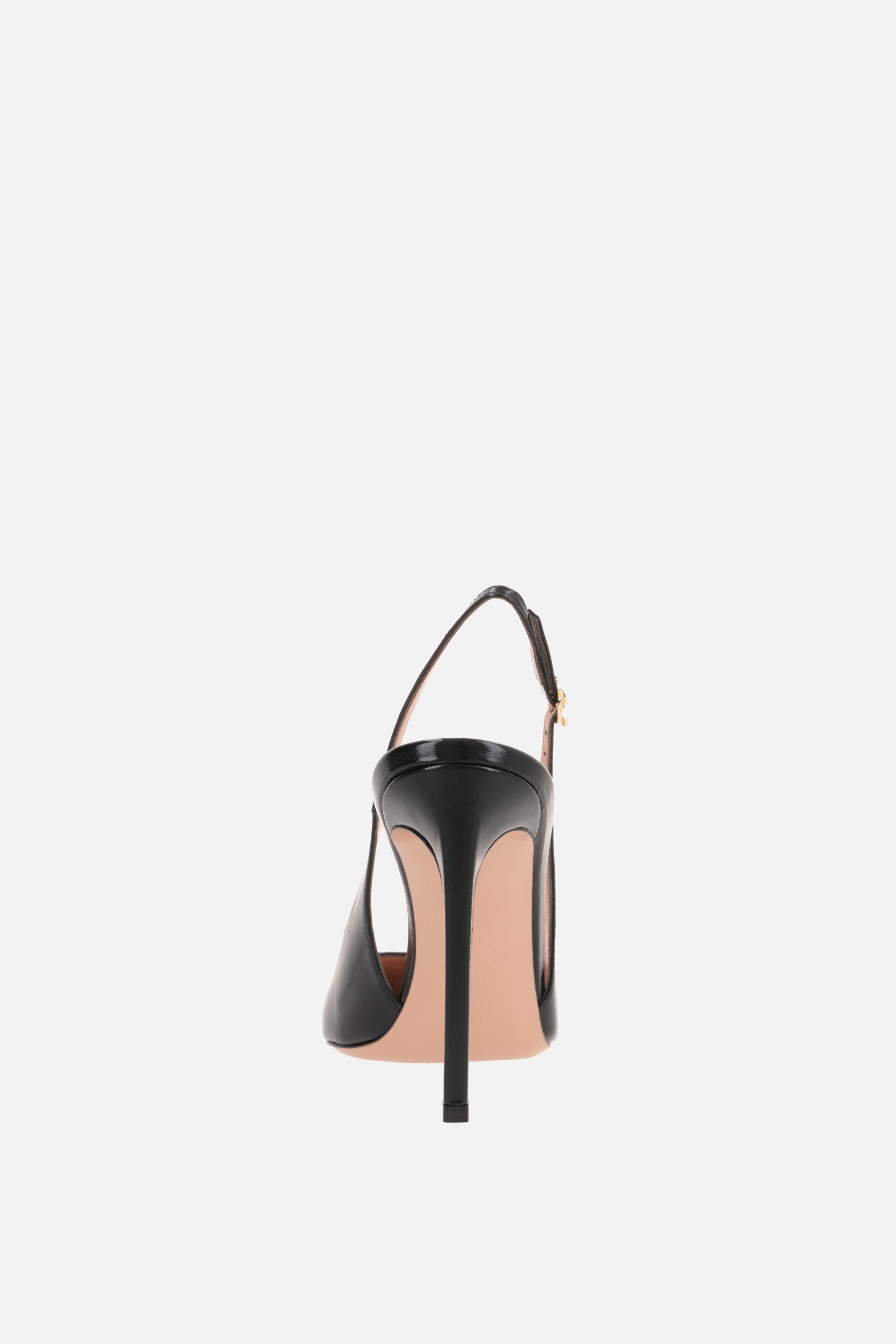 GIANVITO ROSSI slingback Christina in vernice Super sconto