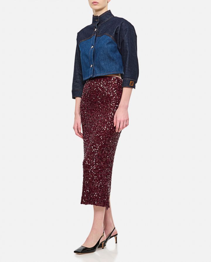 Fendi GIACCA DENIM BICOLOR Acquista Ora