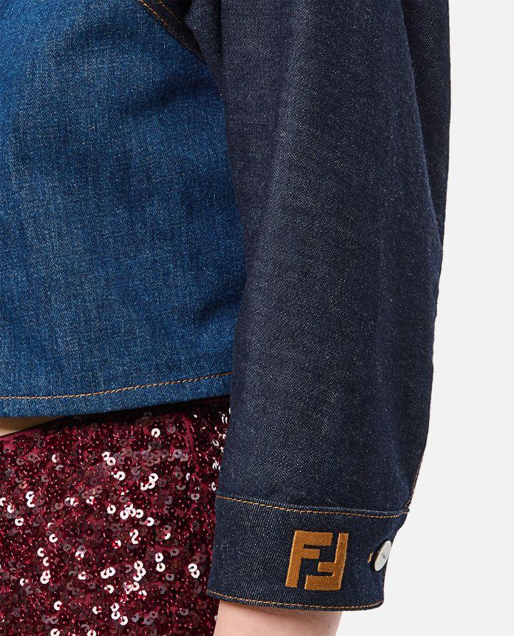 Fendi GIACCA DENIM BICOLOR Acquista Ora