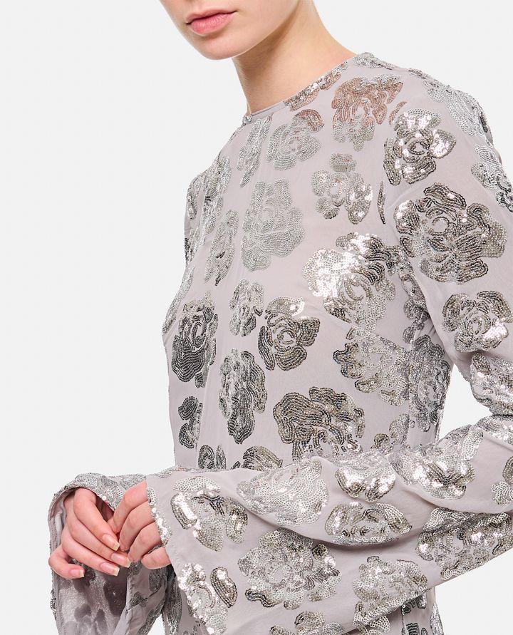 Rotate Birger Christensen ABITO LUNGO CON RICAMI Online