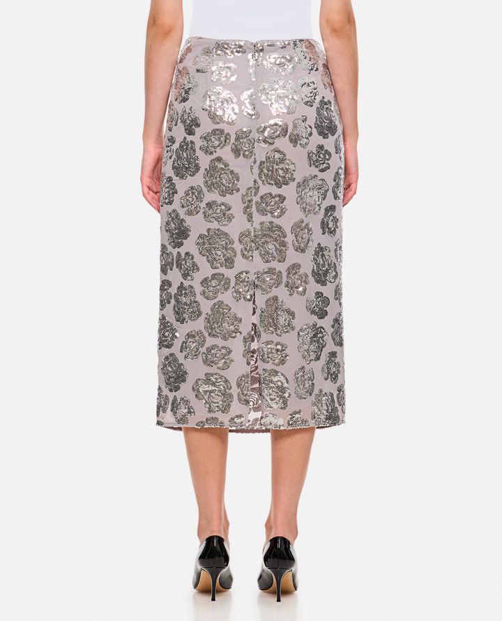 Rotate Birger Christensen GONNA IN CHIFFON CON PAILLETTES Outlet