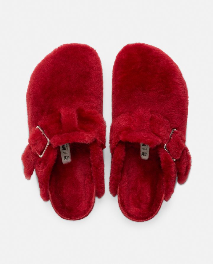 Birkenstock 1774 SABOT BOSTON SHEARLING ROSSI DA DONNA - BIRKENSTOCK 1774 Saldi Di Fabbrica