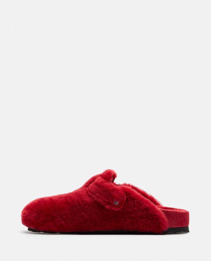 Birkenstock 1774 SABOT BOSTON SHEARLING ROSSI DA DONNA - BIRKENSTOCK 1774 Saldi Di Fabbrica