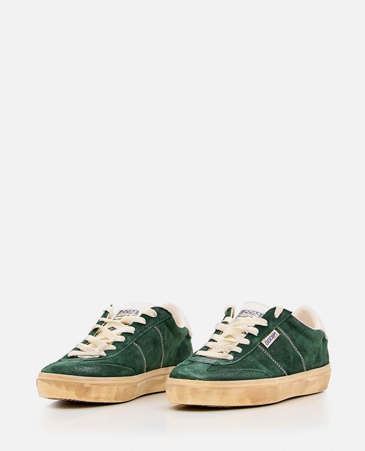 Golden Goose SOUL-STAR SUEDE SNEAKERS In Saldo