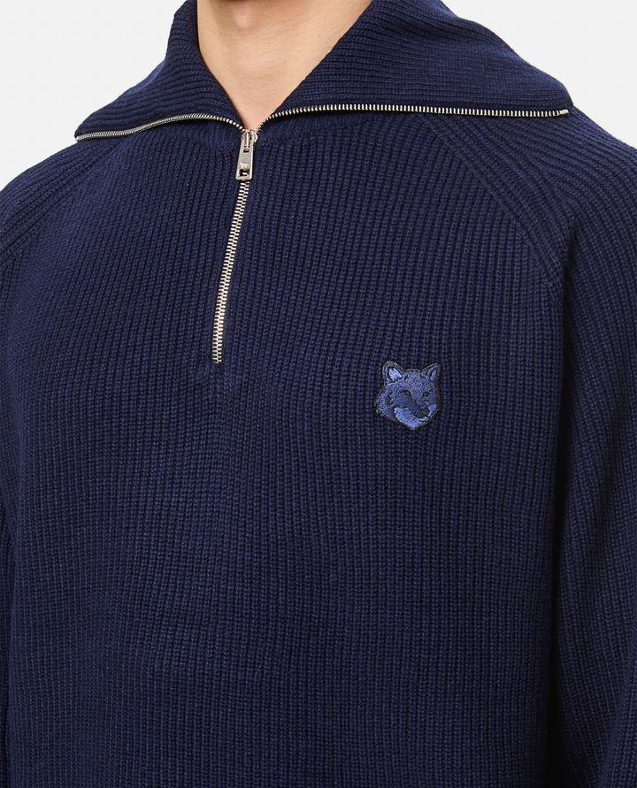 Maison Kitsuné MAGLIONE CON PATCH VOLPE Novità