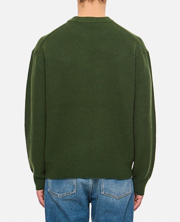 Maison Kitsuné MAGLIONE CON PATCH VOLPE Offerta