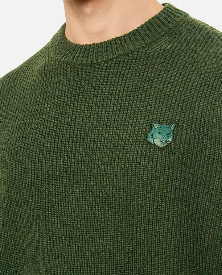 Maison Kitsuné MAGLIONE CON PATCH VOLPE Offerta