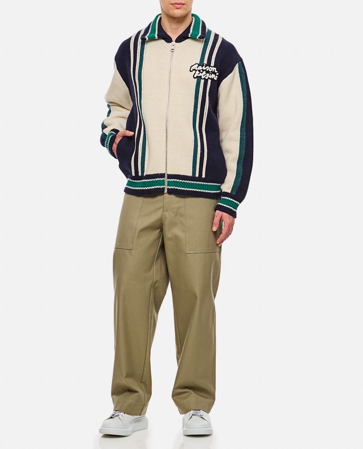 Maison Kitsuné BOMBER COLLEGE IN MAGLIA Online