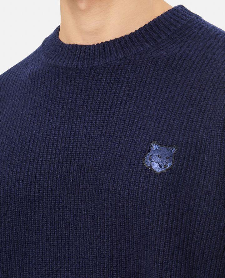 Maison Kitsuné MAGLIONE CON PATCH VOLPE Offerte