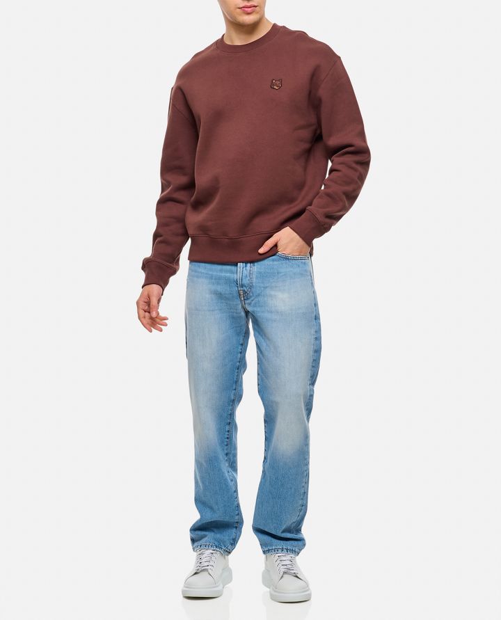 Maison Kitsuné FELPA CON PATCH VOLPE Hotsell