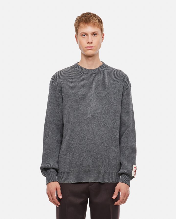 Golden Goose FELPA GIROCOLLO IN COTONE In Saldo