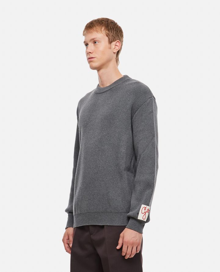 Golden Goose FELPA GIROCOLLO IN COTONE In Saldo
