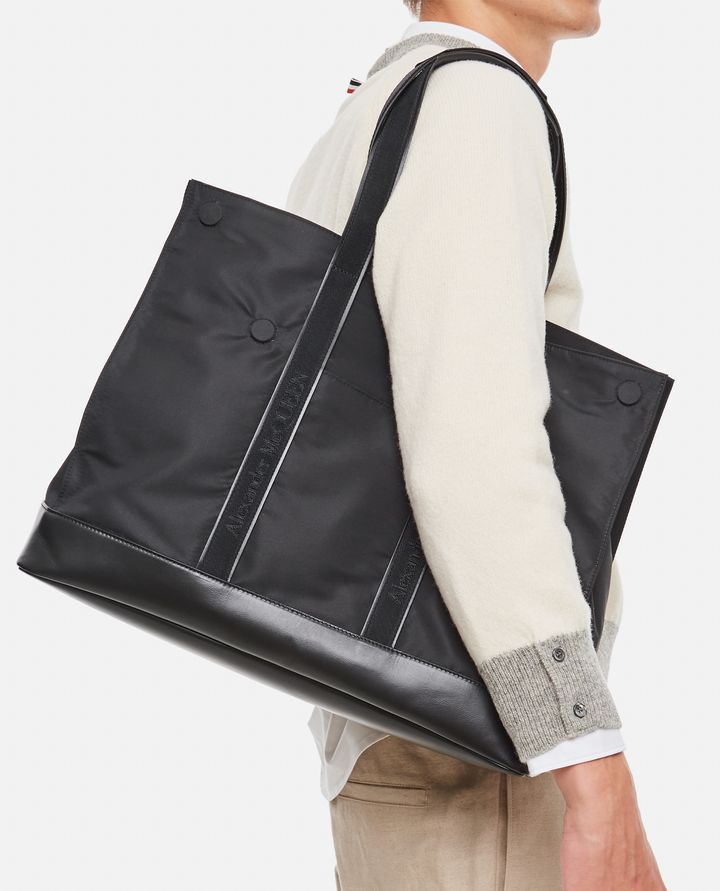 Alexander McQueen BORSA SHOPPING DE MANTA Negozi Online