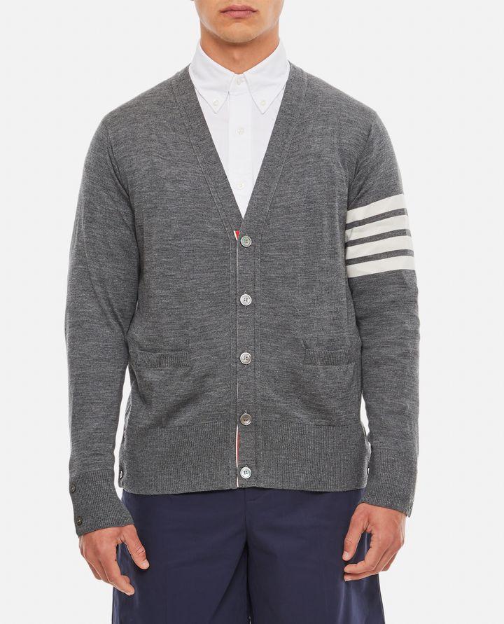 Thom Browne CARDIGAN CLASSICO Consegna Veloce