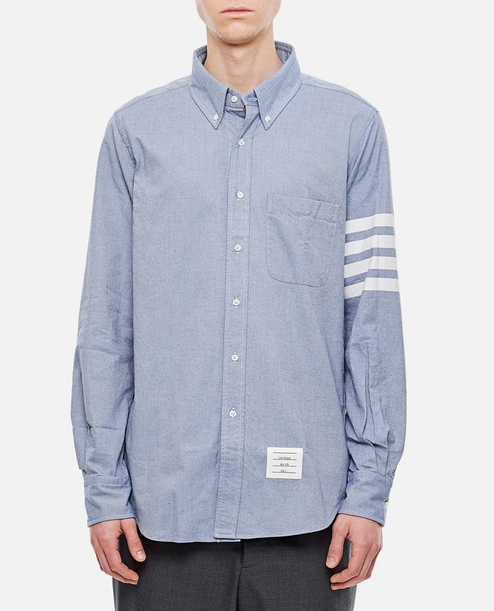 Thom Browne CAMICIA CLASSICA IN COTONE 4 RIGHE Prezzo Ridotto