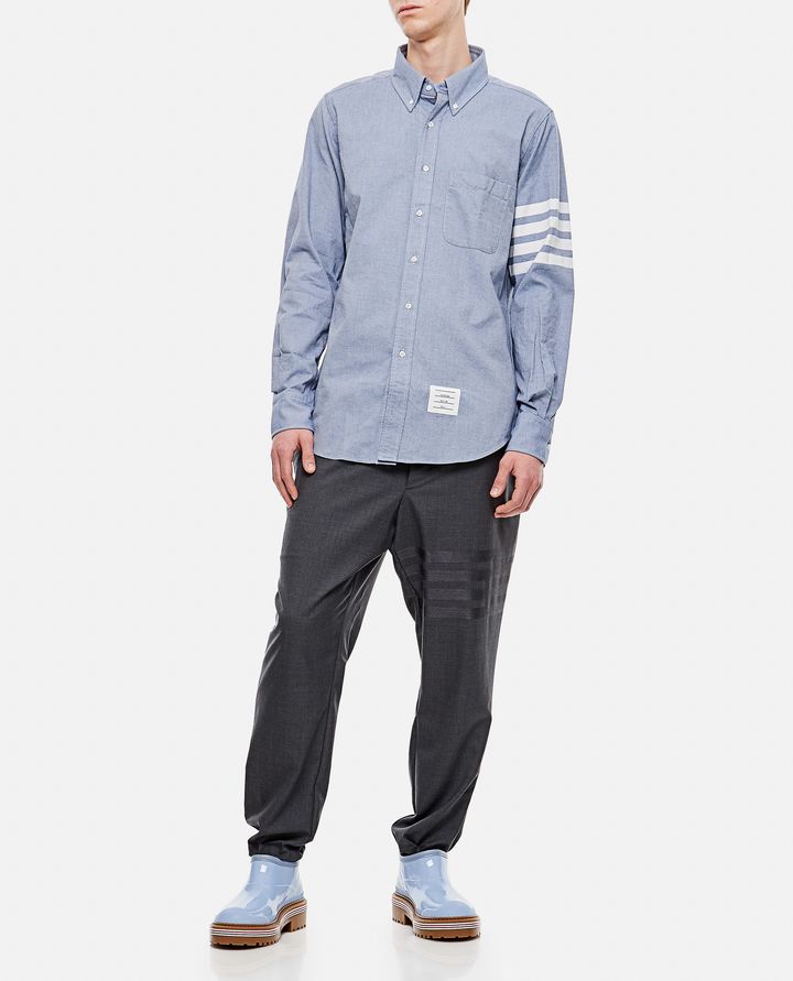 Thom Browne CAMICIA CLASSICA IN COTONE 4 RIGHE Prezzo Ridotto
