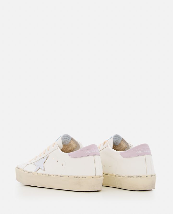 Golden Goose SNEAKERS HI STAR BIANCHE CON STELLA ARGENTO DA DONNA - GOLDEN GOOSE Online