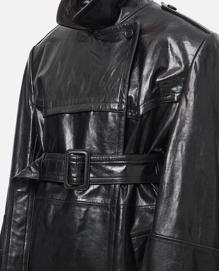 Sportmax ALFEO TRENCH IN PELLE Qualità Garantita