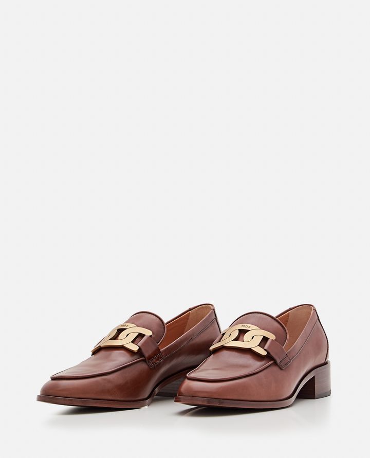 Tod's 35MM LEATHER LOAFERS Online