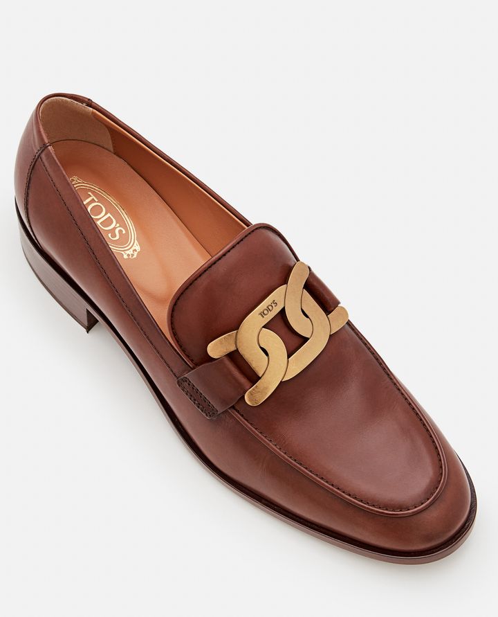 Tod's 35MM LEATHER LOAFERS Online