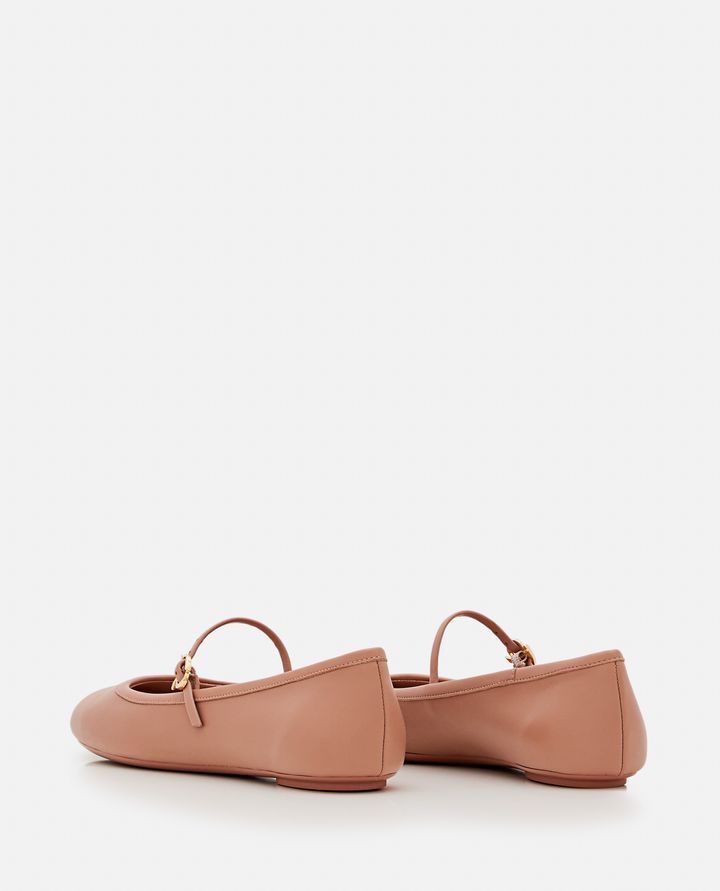 Gianvito Rossi LEATHER BALLET FLAT Outlet
