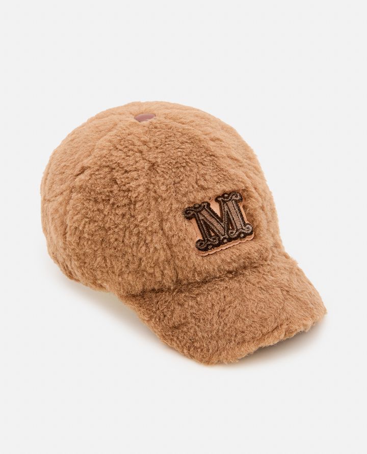 Max Mara EDIT TEDDY BERRETTO CON VISIERA Sconto