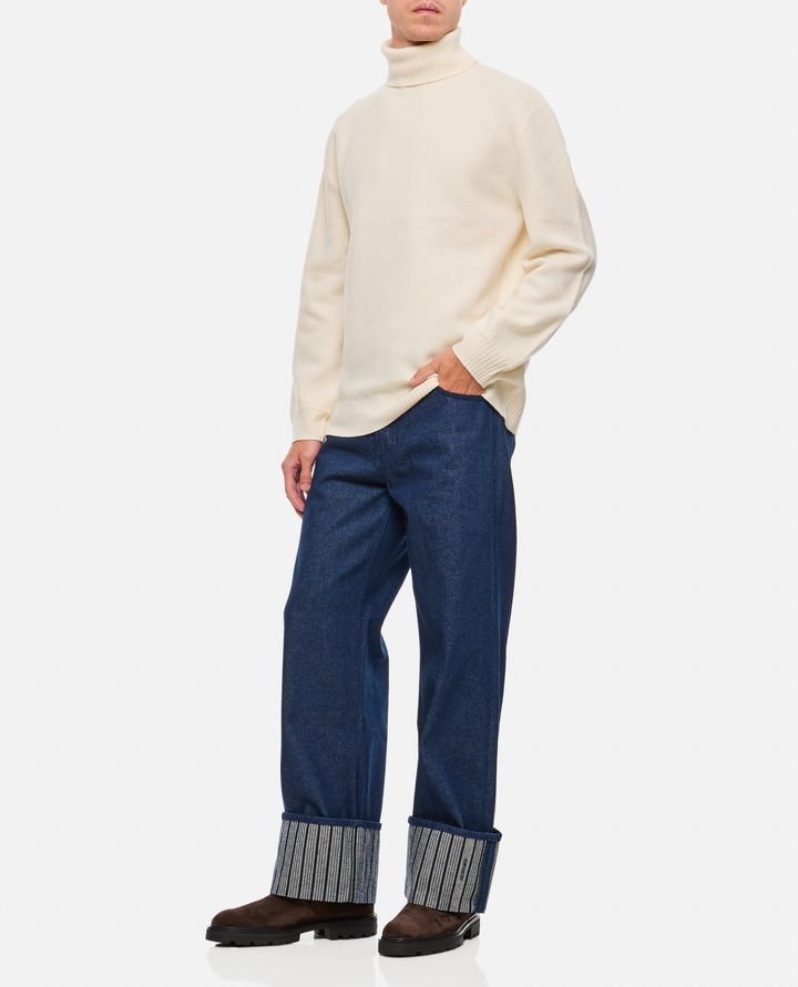 Jacquemus LARGE DENIM PANTALONI Consegna Veloce