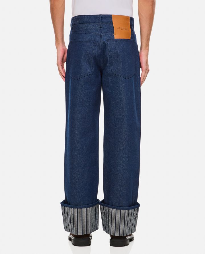 Jacquemus LARGE DENIM PANTALONI Consegna Veloce