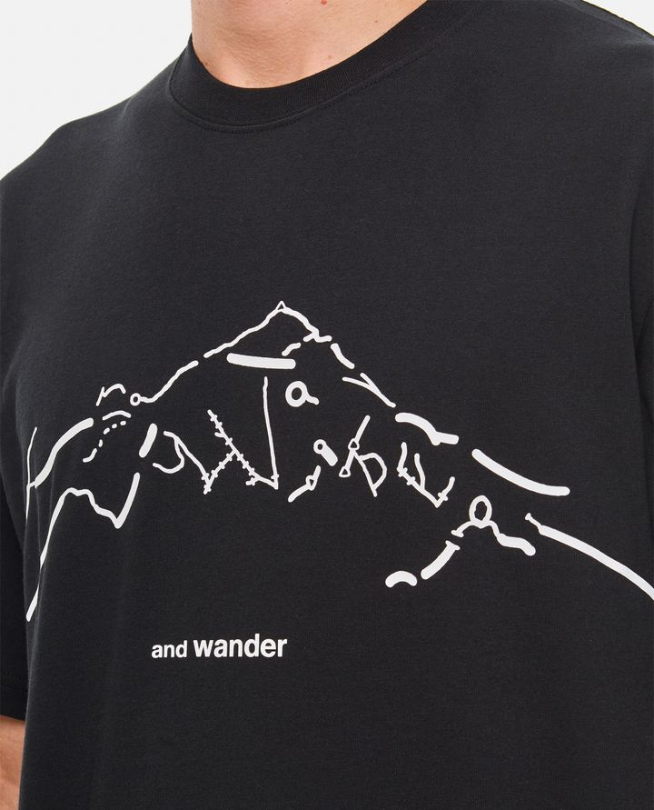 And Wander DAIJIRO OHARA MAP KEY T-SHIRT Promozione Limitata