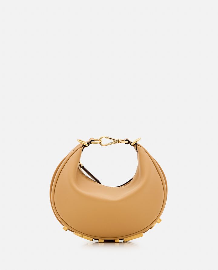 Fendi MINI FENDIGRAM BORSA IN PELLE Outlet
