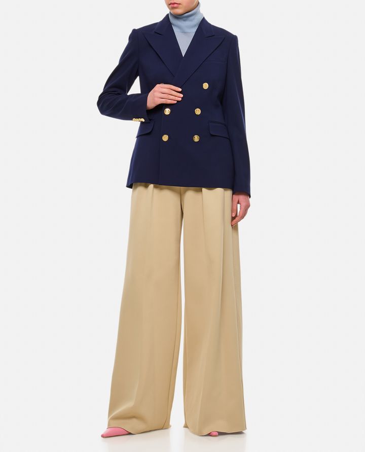 Ralph Lauren Collection GIACCA DOPPIOPETTO IN GABARDINA DI LANA CAMDEN Promozione
