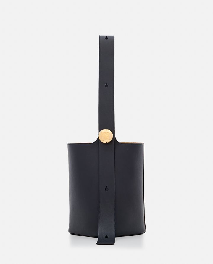 Loewe BORSA MEDIUM PEBBLE IN PELLE NERA DA DONNA - LOEWE Pezzi Unici
