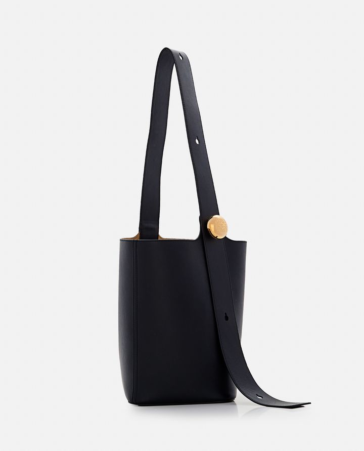 Loewe BORSA MEDIUM PEBBLE IN PELLE NERA DA DONNA - LOEWE Pezzi Unici