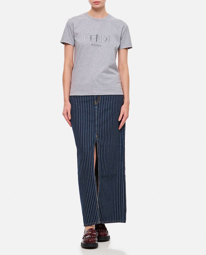 Fendi FENDI ROMA JERSEY T-SHIRT Qualità Garantita