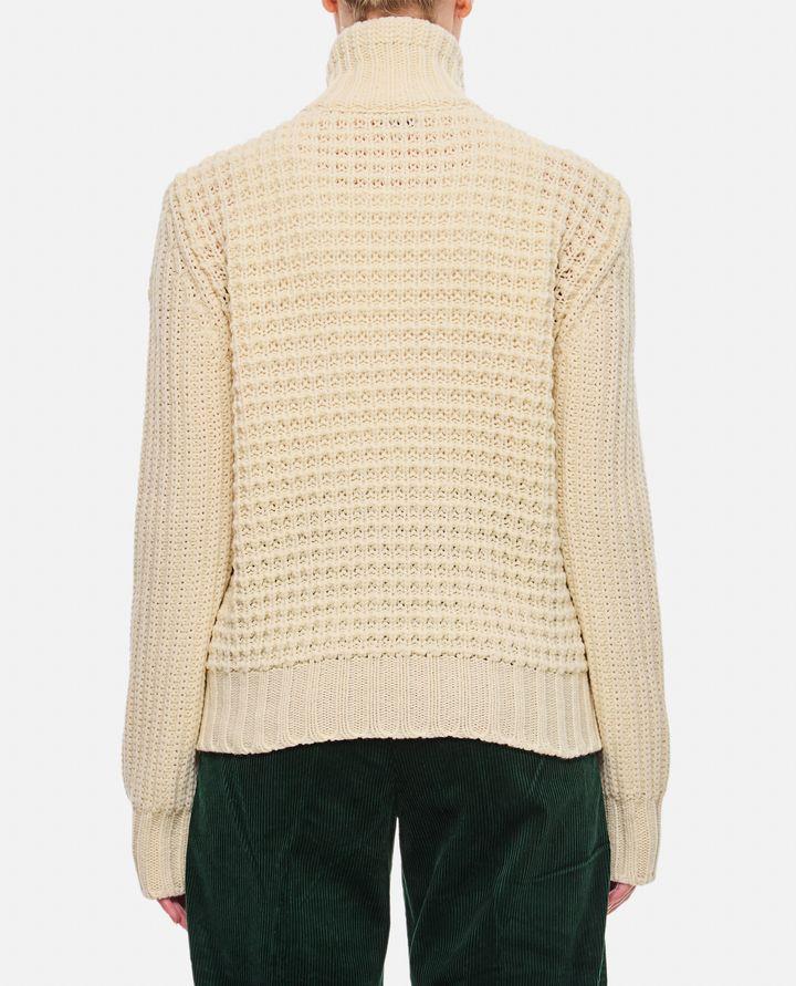 Moncler GIACCA CON MANICHE IN MAGLIA Consegna Veloce