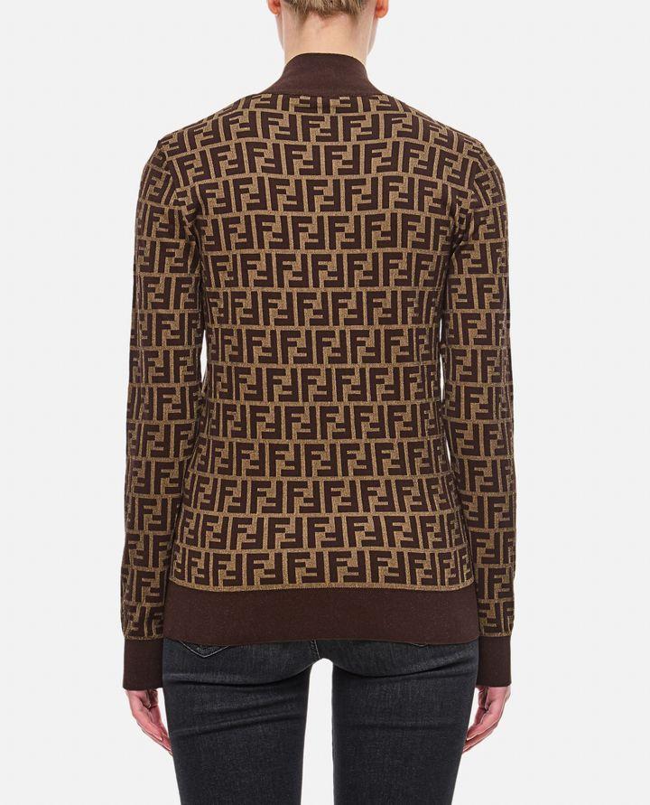 Fendi MAGLIA GIROCOLLO LOGO FF Sottocosto