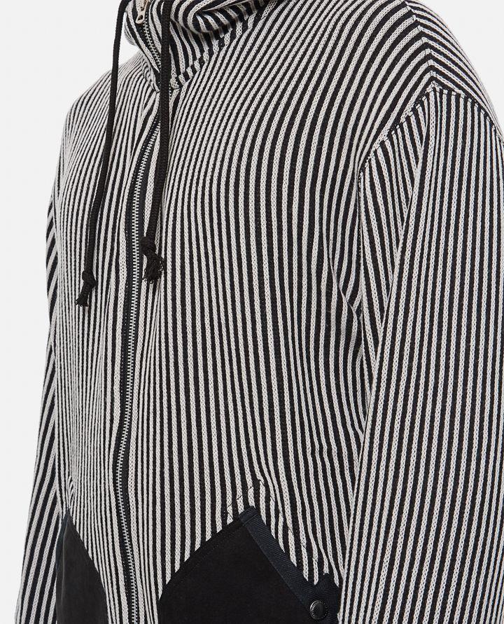 Junya Watanabe FELPA CON ZIP E CAPPUCCIO Vendita Economica