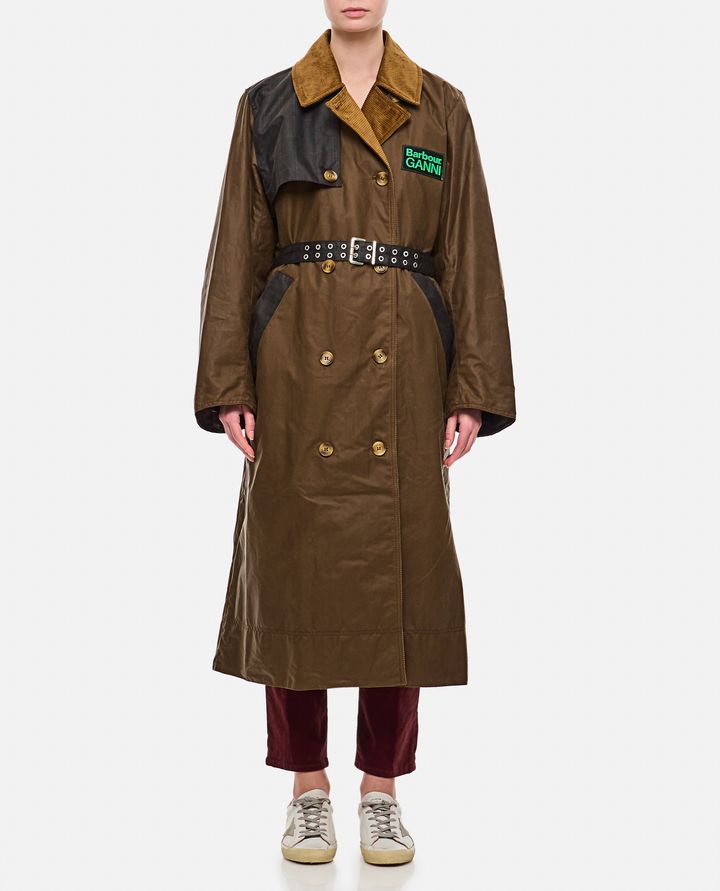 Barbour GANNI X BARBOUR TRENCH Offerta Anniversario