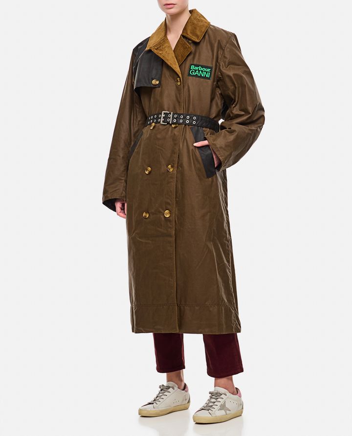 Barbour GANNI X BARBOUR TRENCH Offerta Anniversario
