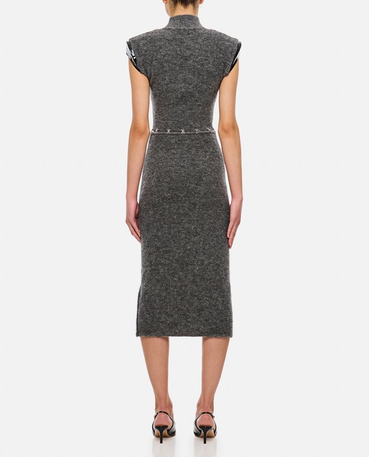 Sportmax ALBINO ABITO CUT-OUT MOHAIR Enormi risparmi