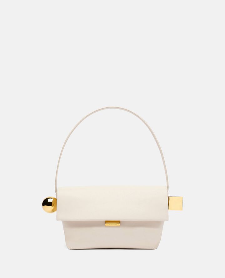 Jacquemus LE ROND CARRE BORSA A SPALLA IN PELLE
