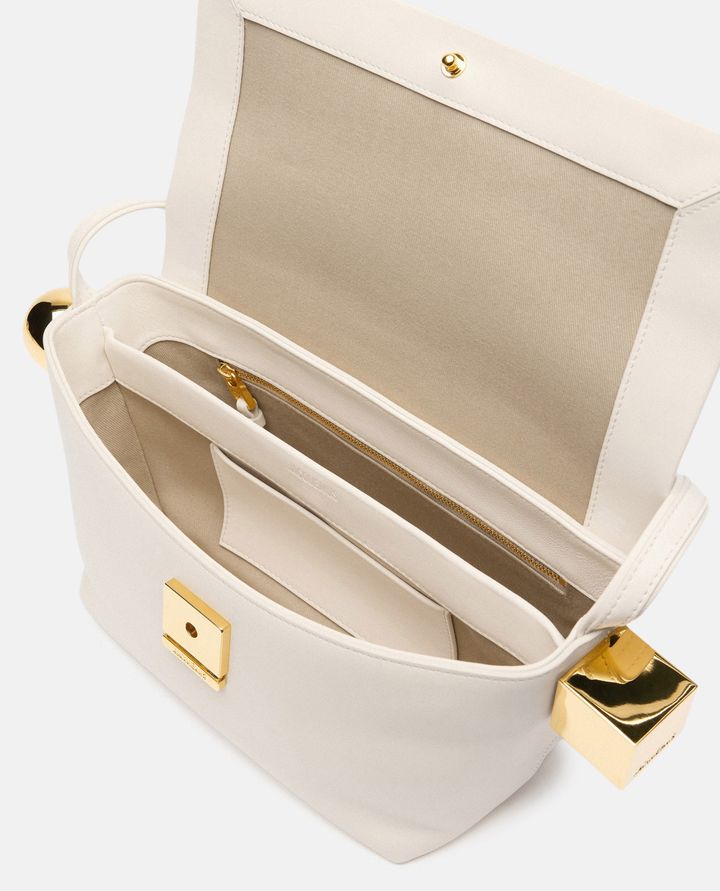 Jacquemus LE ROND CARRE BORSA A SPALLA IN PELLE Economico