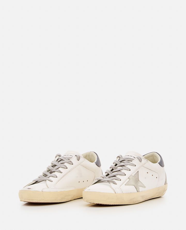 Golden Goose SUPER STAR SNEAKERS IN PELLE Vendita Calda